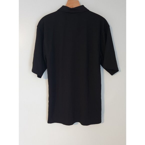 US Army Polo Shirt Embroidered‎ Logo Black Short Sleeve Dri-Duke Mens Small EUC - Picture 4 of 8